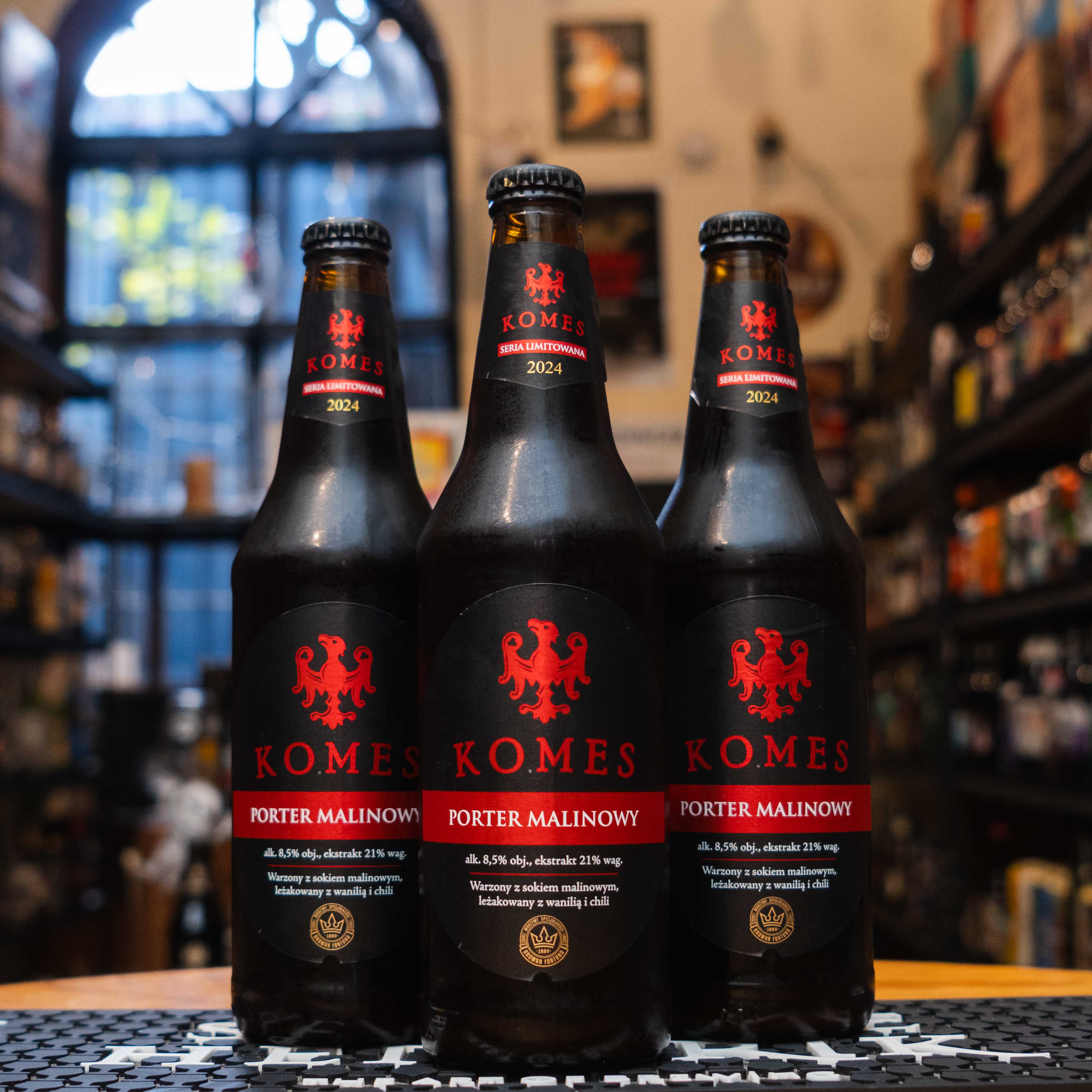 Komes - Porter Malinowy- BruselasBeer