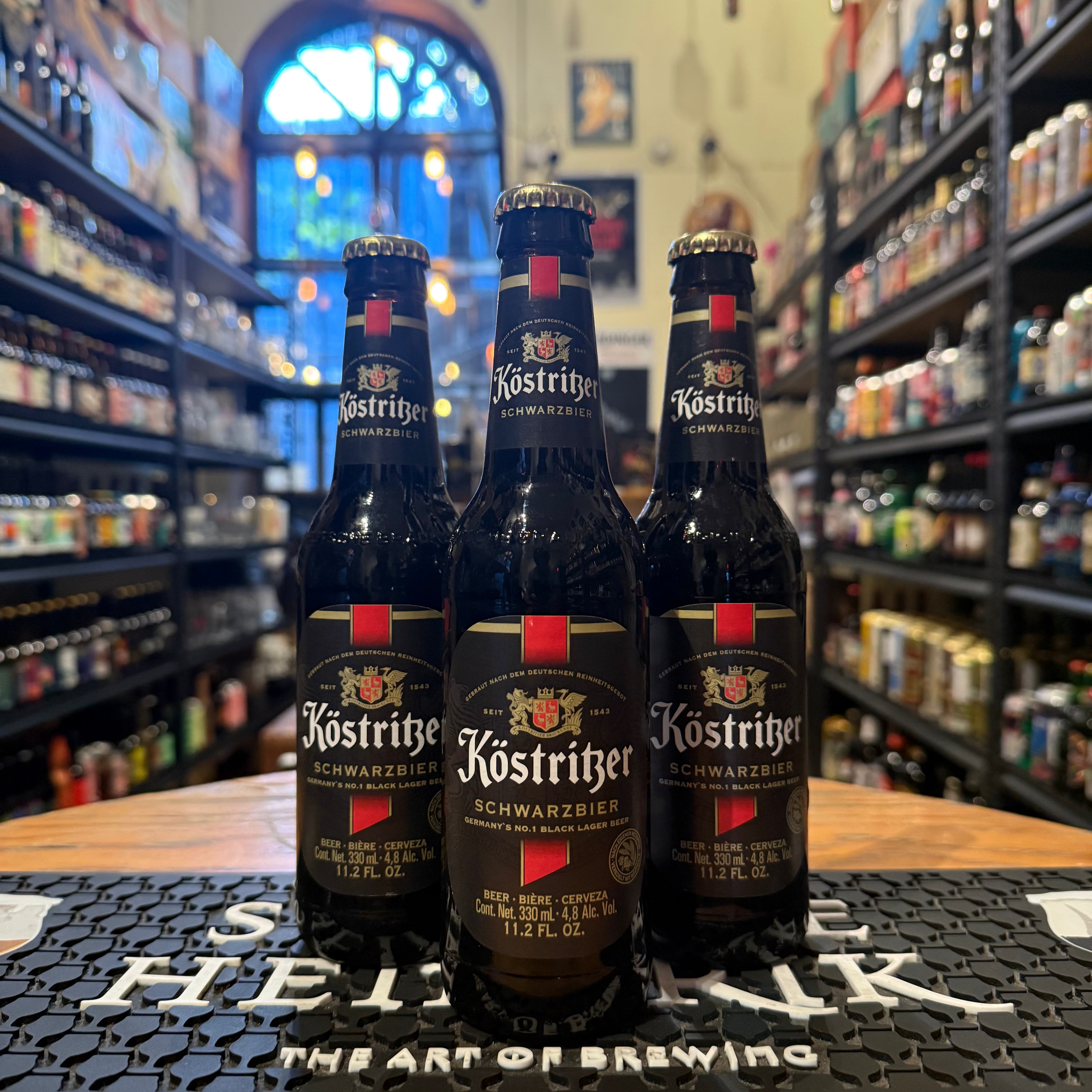 Kostritzer - Schwarzbier- BruselasBeer