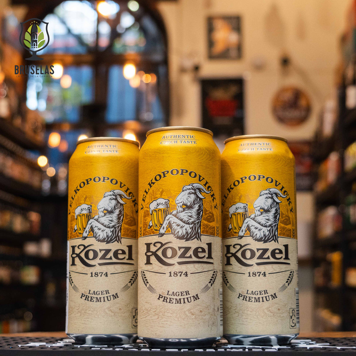 Kozel - Premium Lager Lata- BruselasBeer