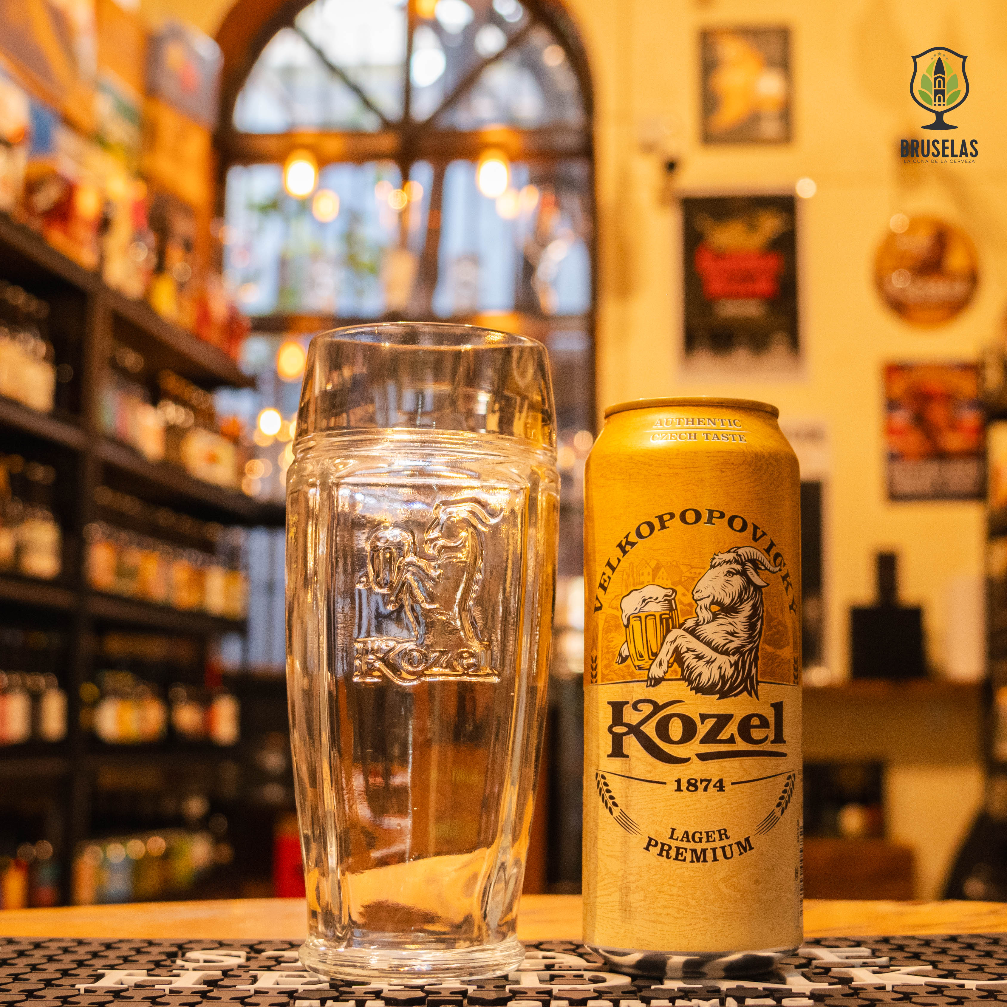 Kozel - Vaso 500ml- BruselasBeer