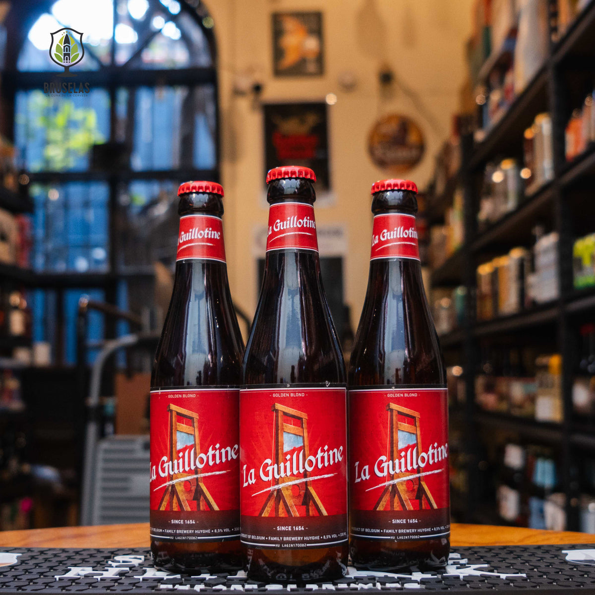 La Guillotine - Golden Blond- BruselasBeer