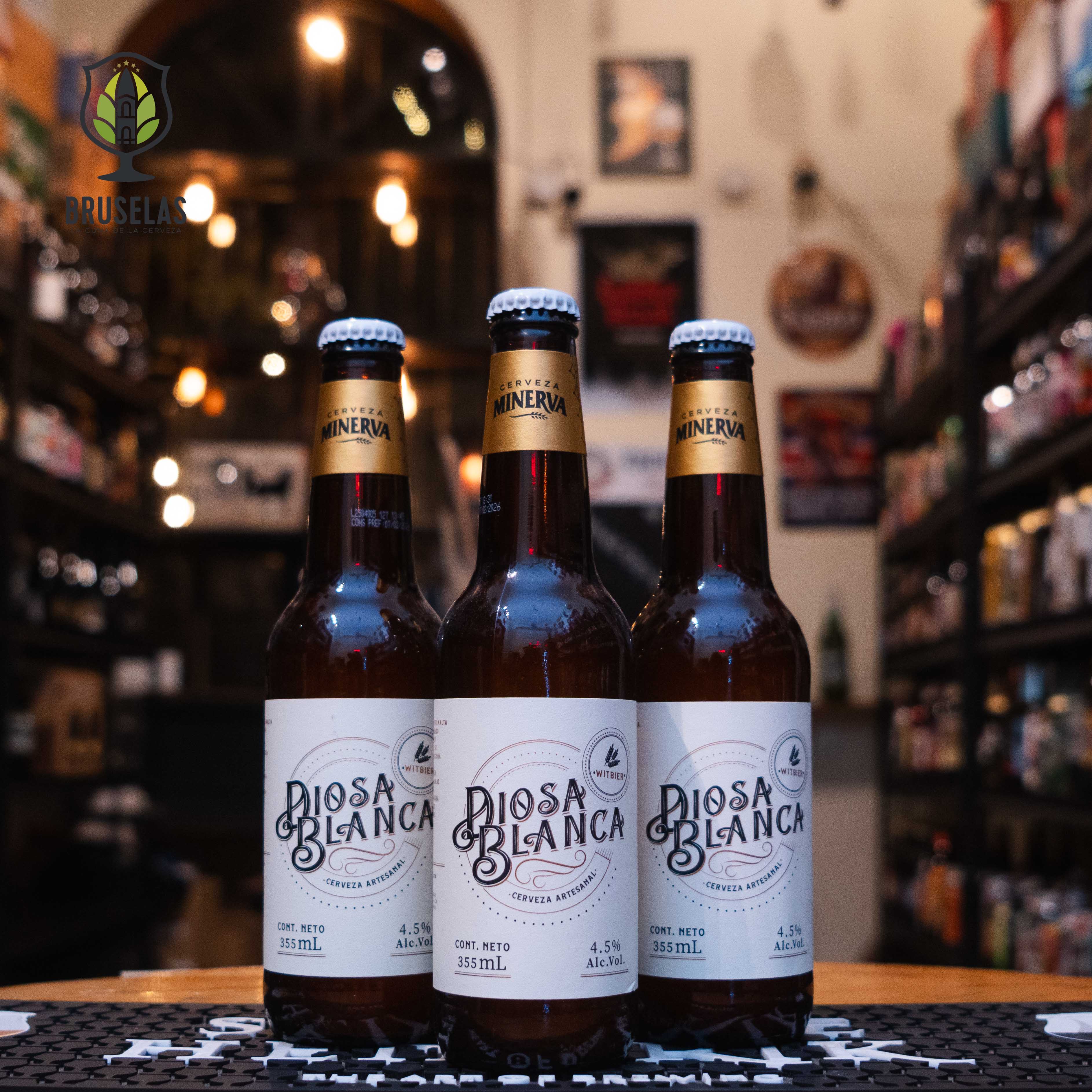 Minerva - Diosa Blanca- BruselasBeer