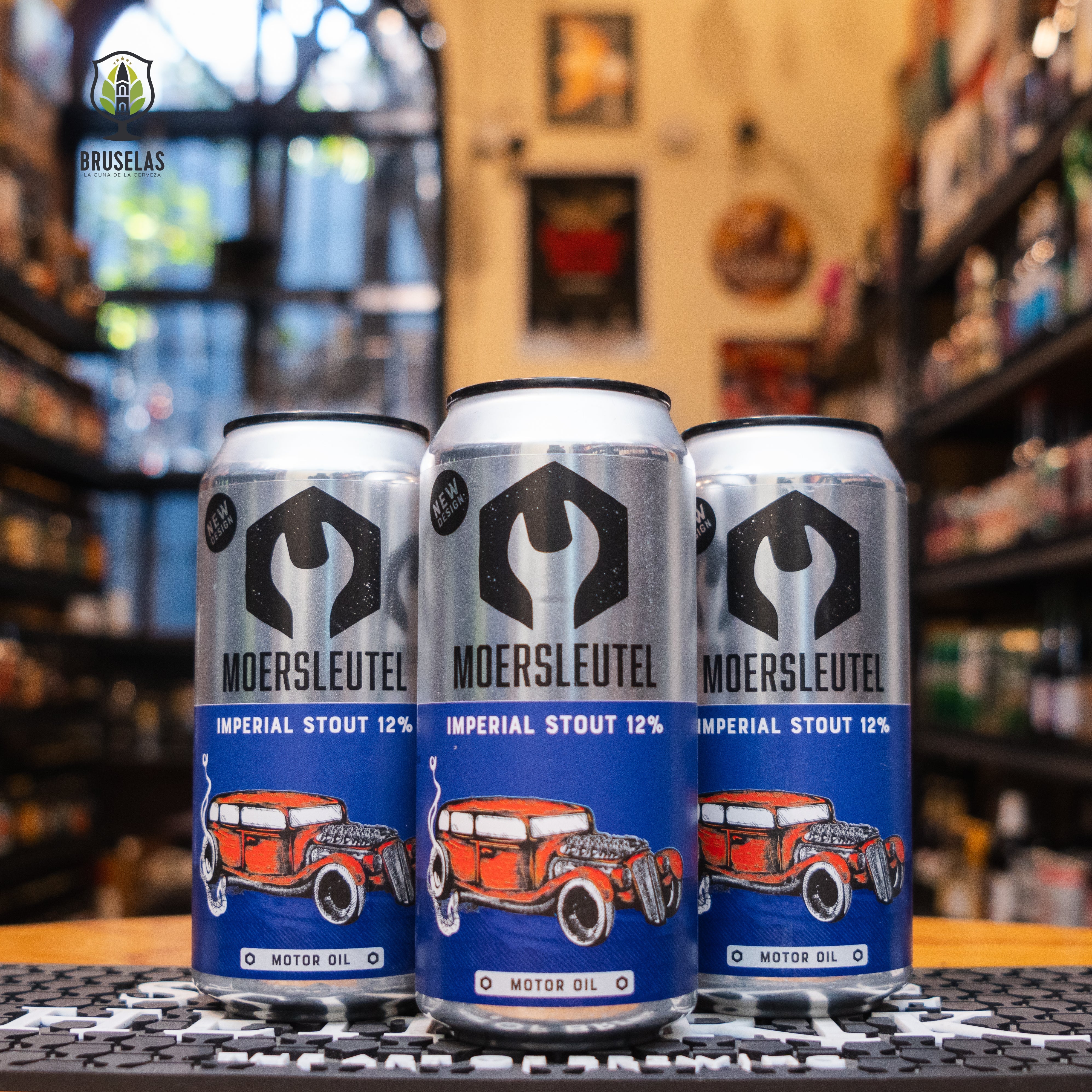 Moersleutel - Motor Oil- BruselasBeer