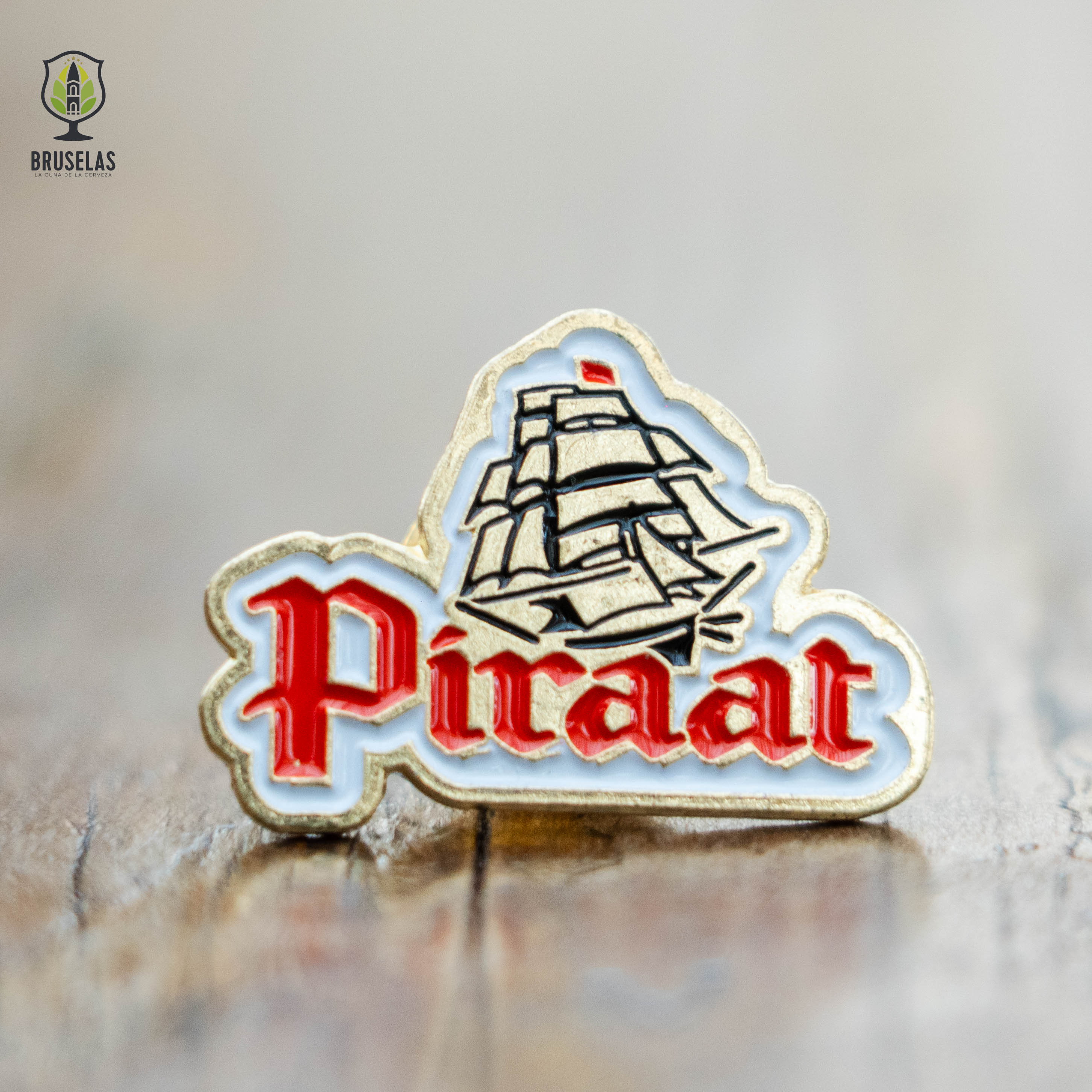 Piraat - Pin Acero- BruselasBeer