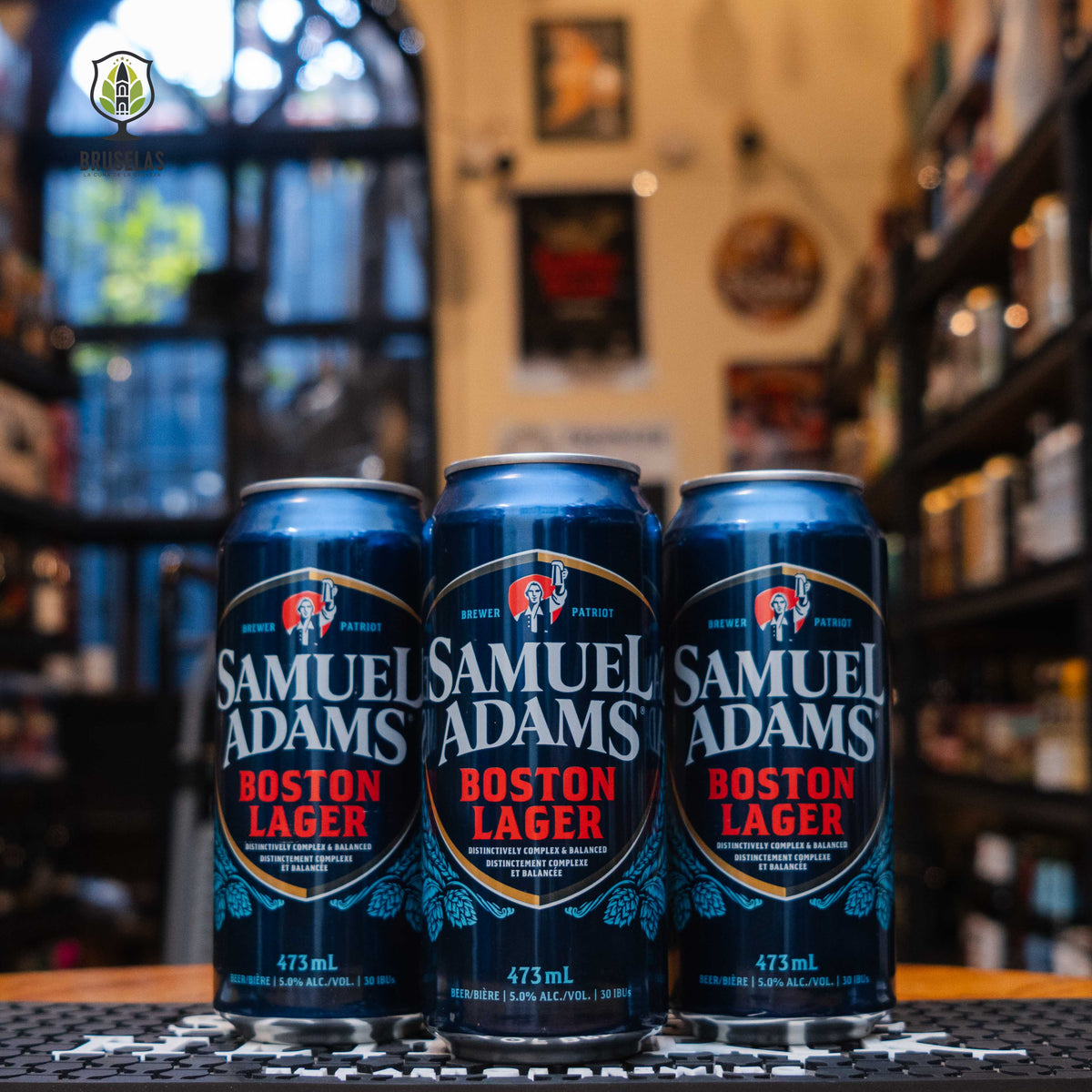 Samuel Adams - Boston Lager Lata- BruselasBeer