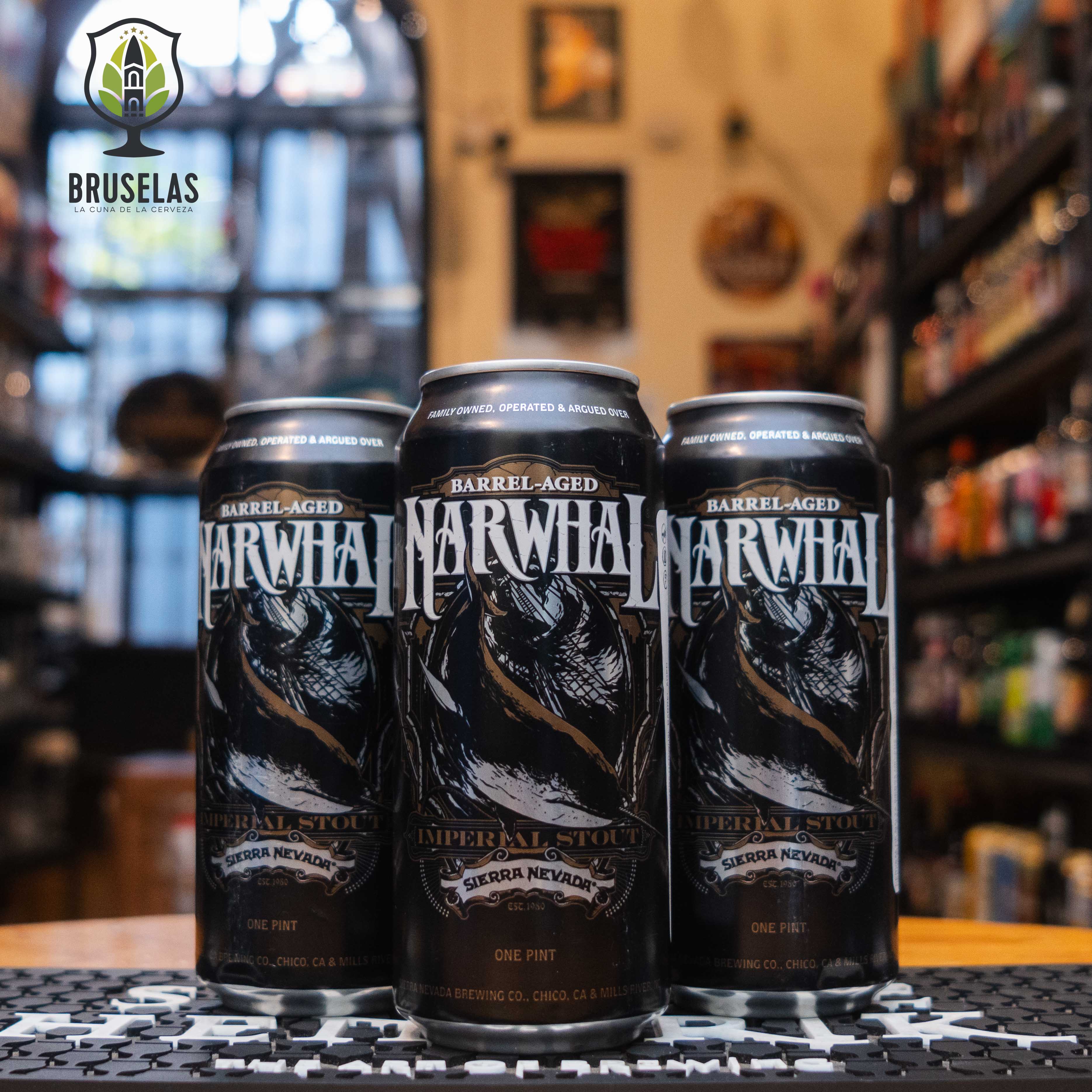Sierra Nevada - Narwhal Barrel Aged- BruselasBeer