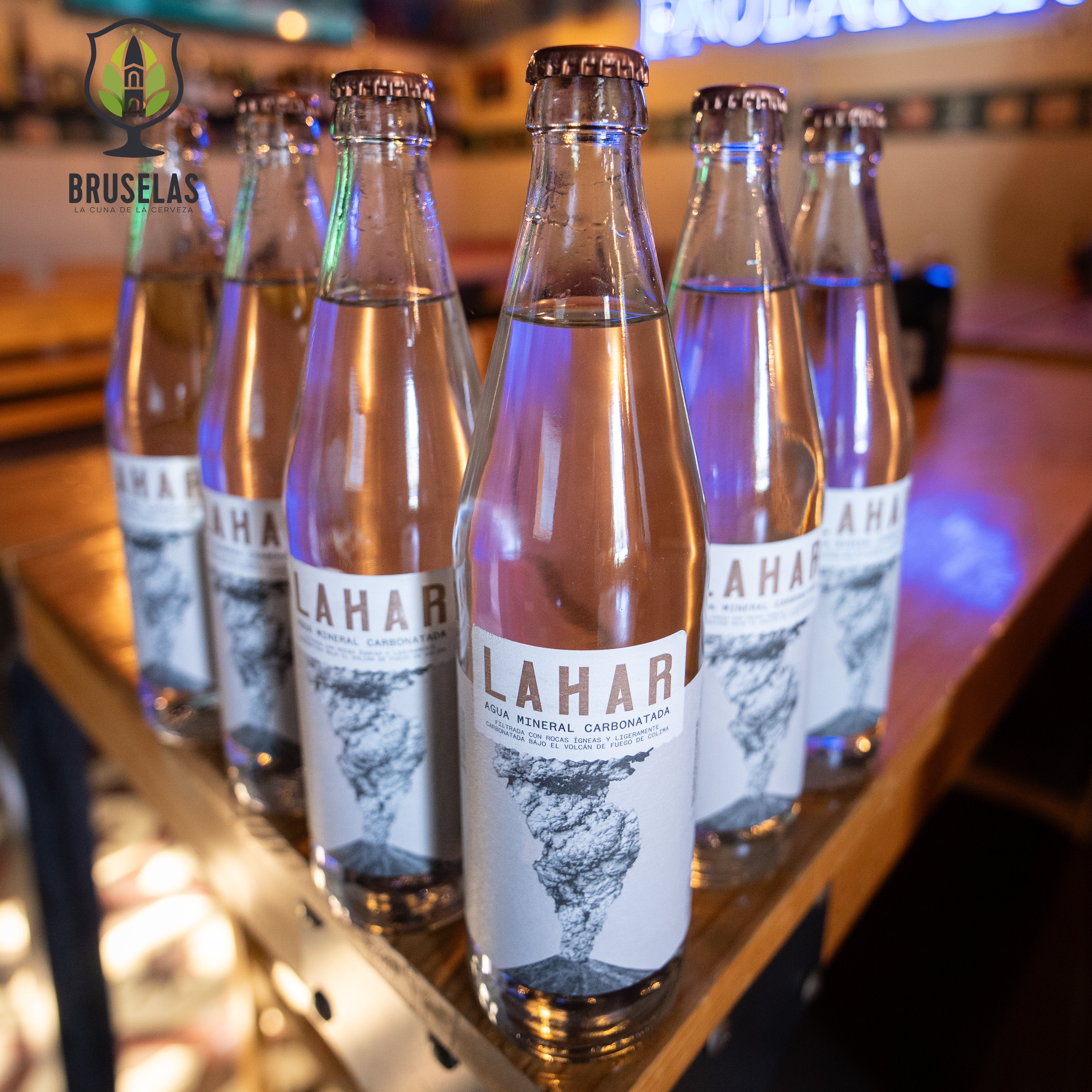 Six Pack Lahar - Colima Agua Mineral- BruselasBeer