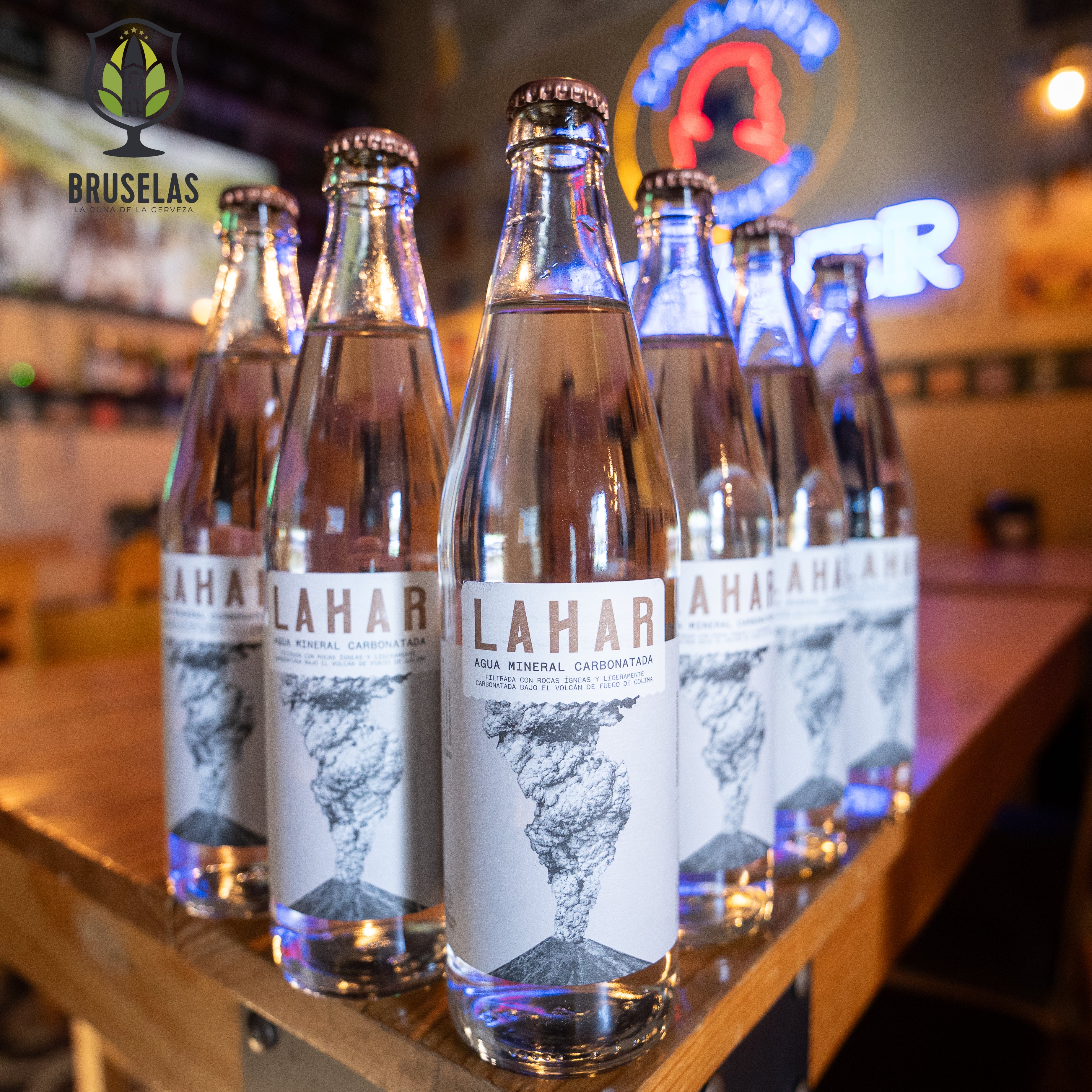 Six Pack Lahar - Colima Agua Mineral- BruselasBeer