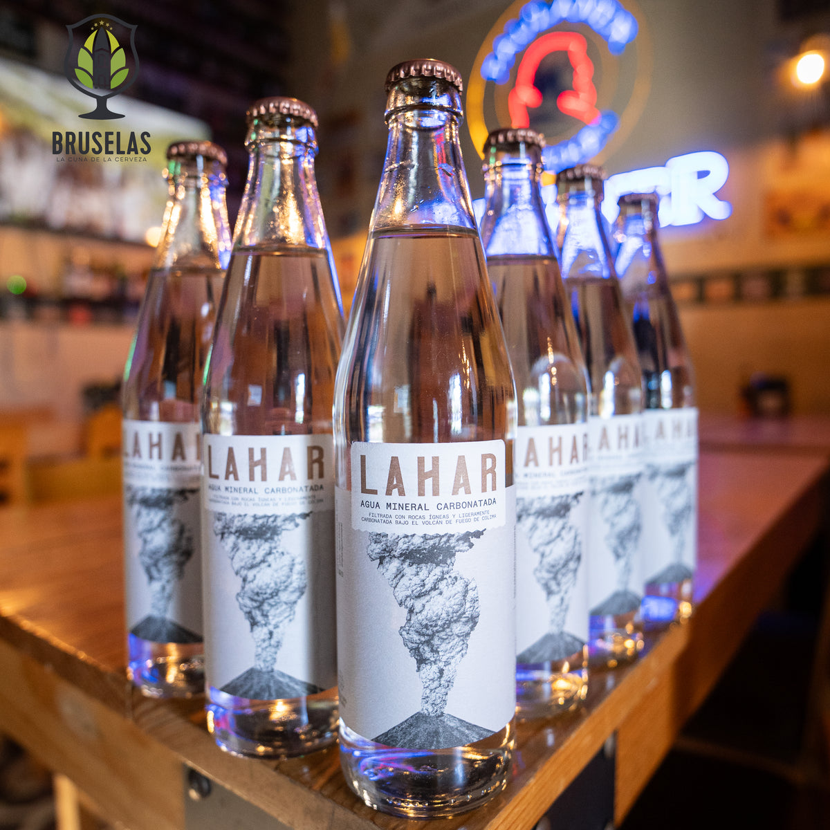Six Pack Lahar - Colima Agua Mineral- BruselasBeer