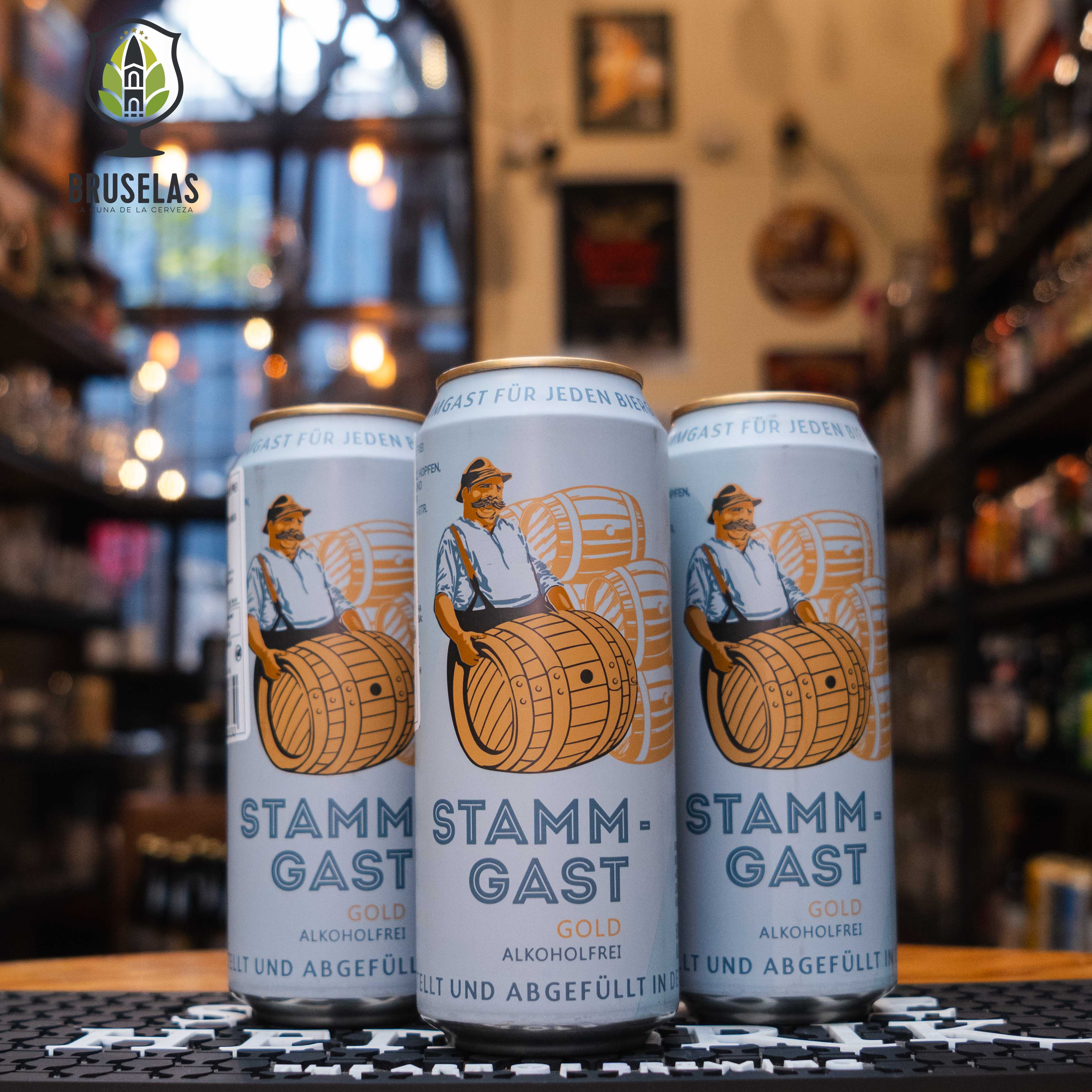Stammgast - Gold Alkoholfrei- BruselasBeer
