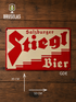 Stiegl - Bier Letrero Metálico Grande- BruselasBeer