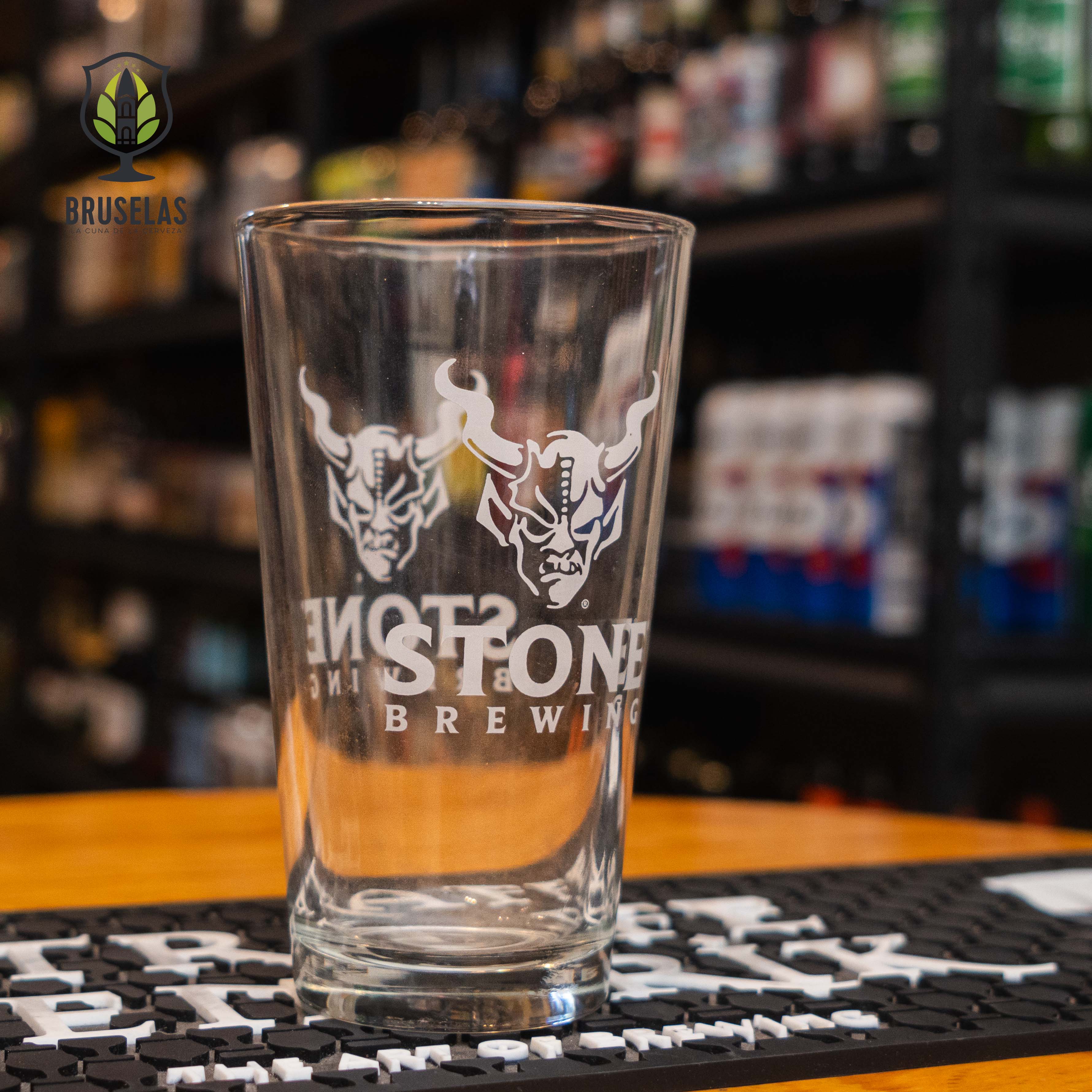 Stone Brewing - Vaso 355 ml- BruselasBeer