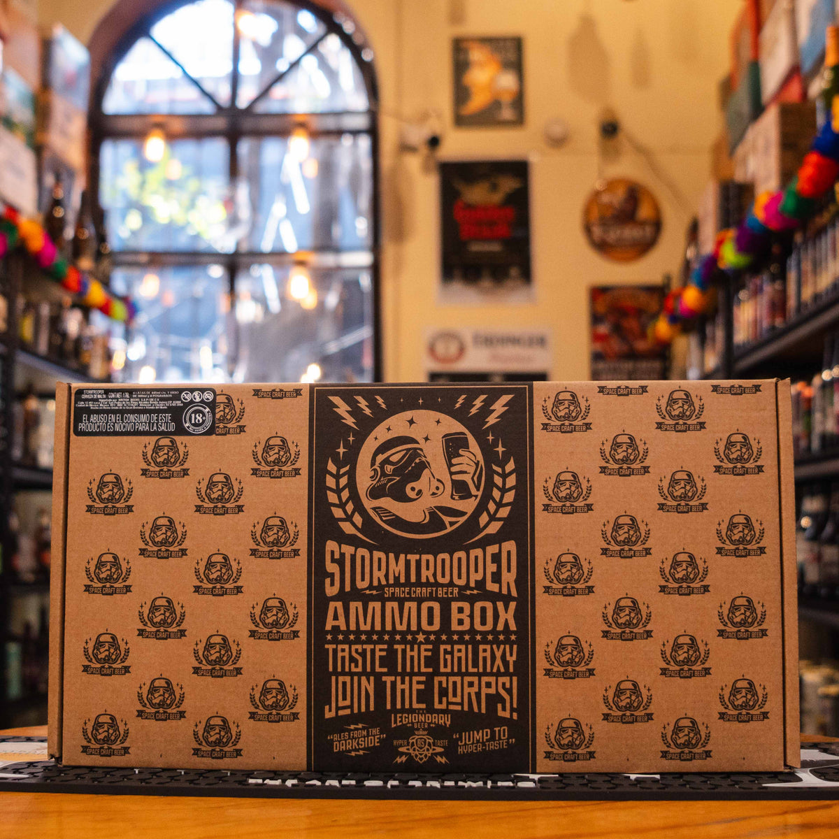 Stormtrooper - Gift Pack de Colección 4 Latas + Vaso- BruselasBeer