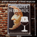 Straffe Hendrik - Quadrupel Letrero Metálico Vertical- BruselasBeer