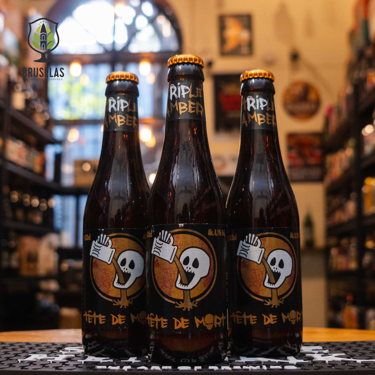 Tete De Mort - Triple Amber- BruselasBeer