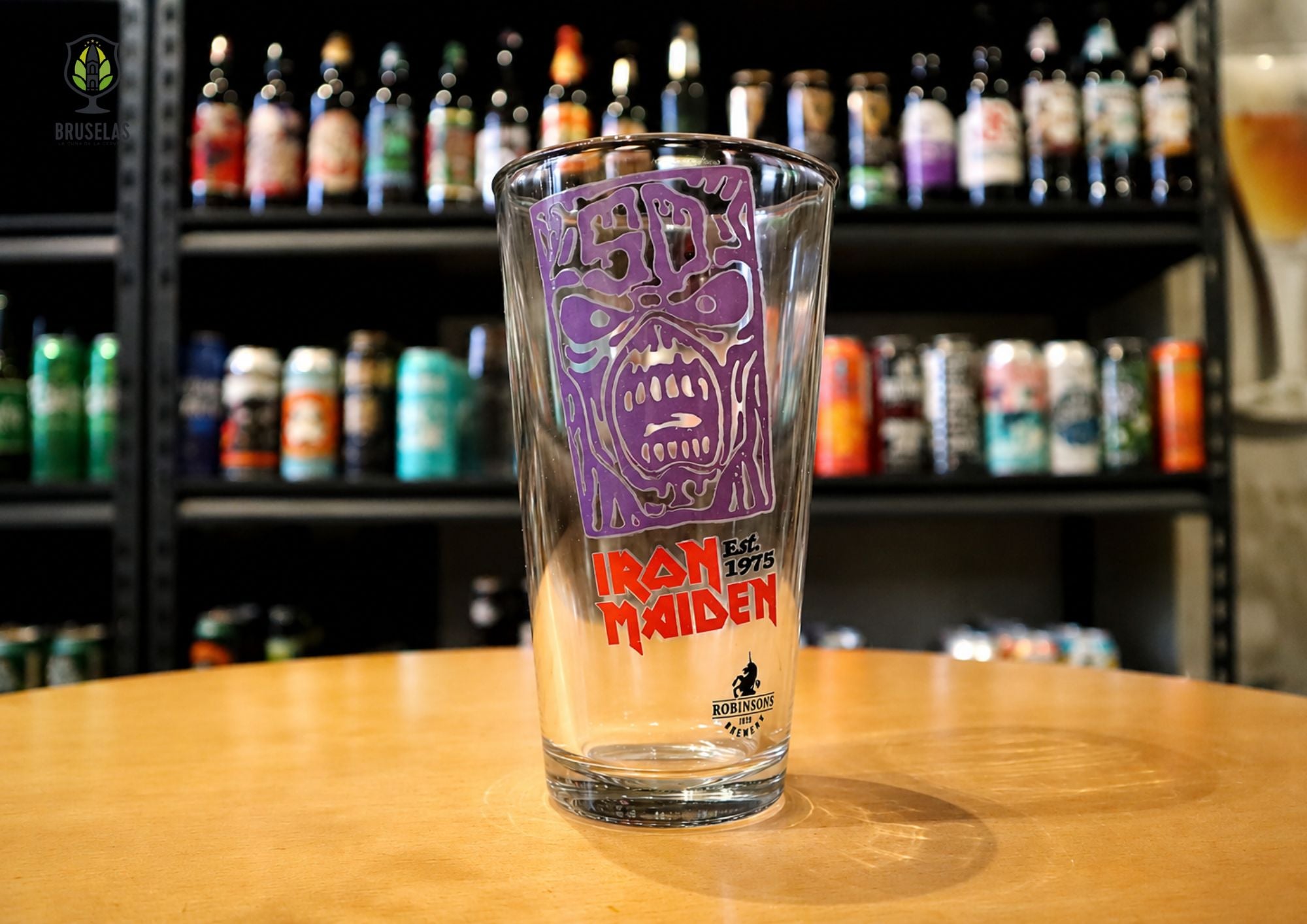 Robinson's - Iron maiden Box 50TH Anniversary Negro- BruselasBeer