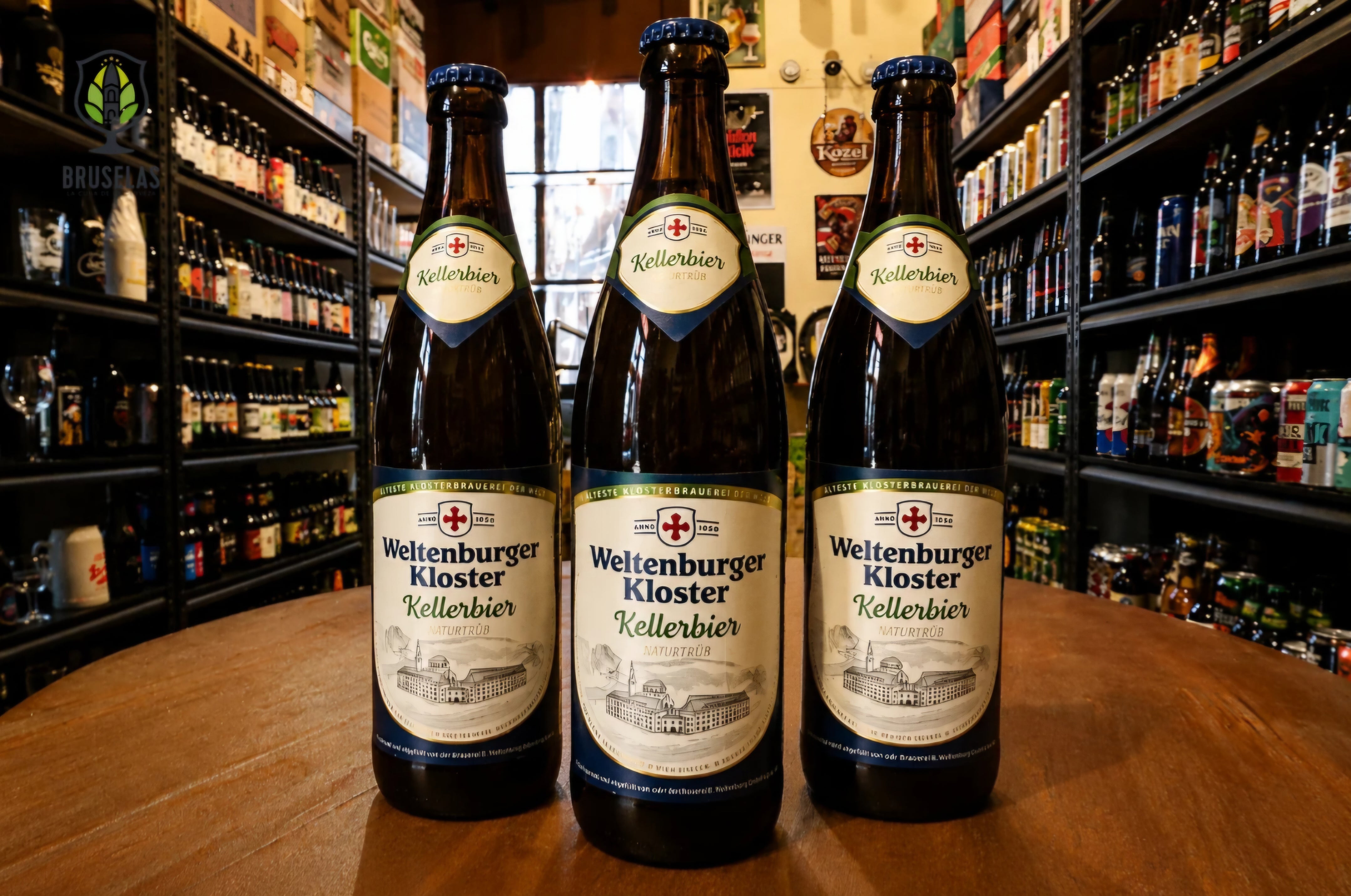 Weltenburger Kloster - Kellerbier- BruselasBeer