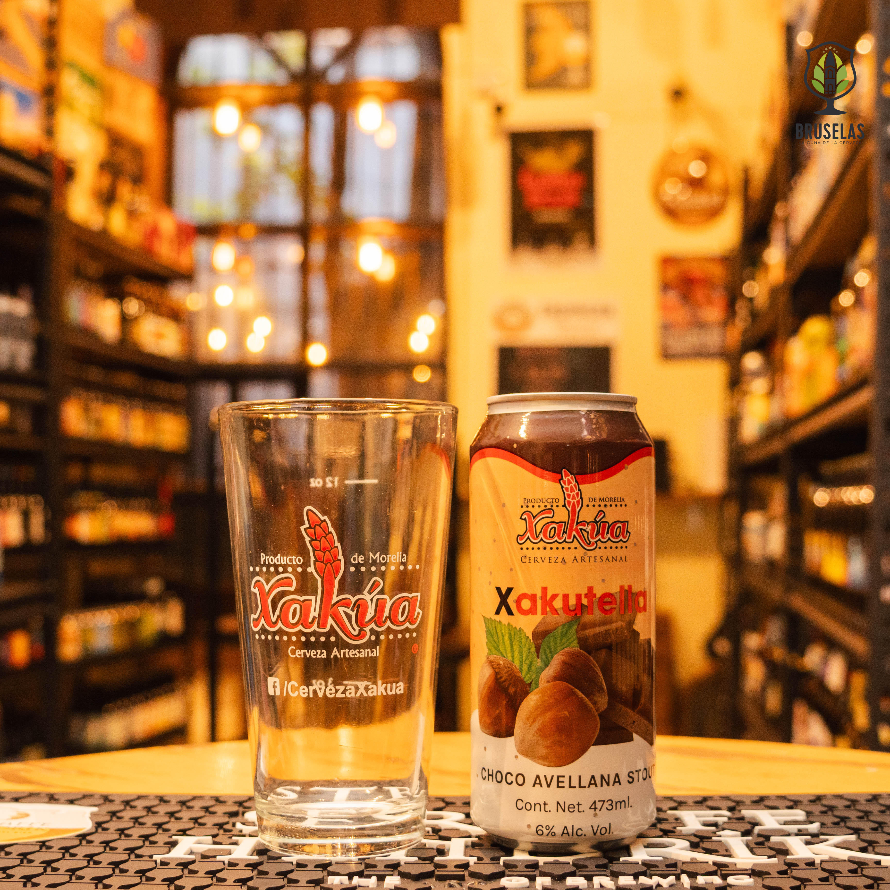 Xakúa - Vaso Chelero- BruselasBeer