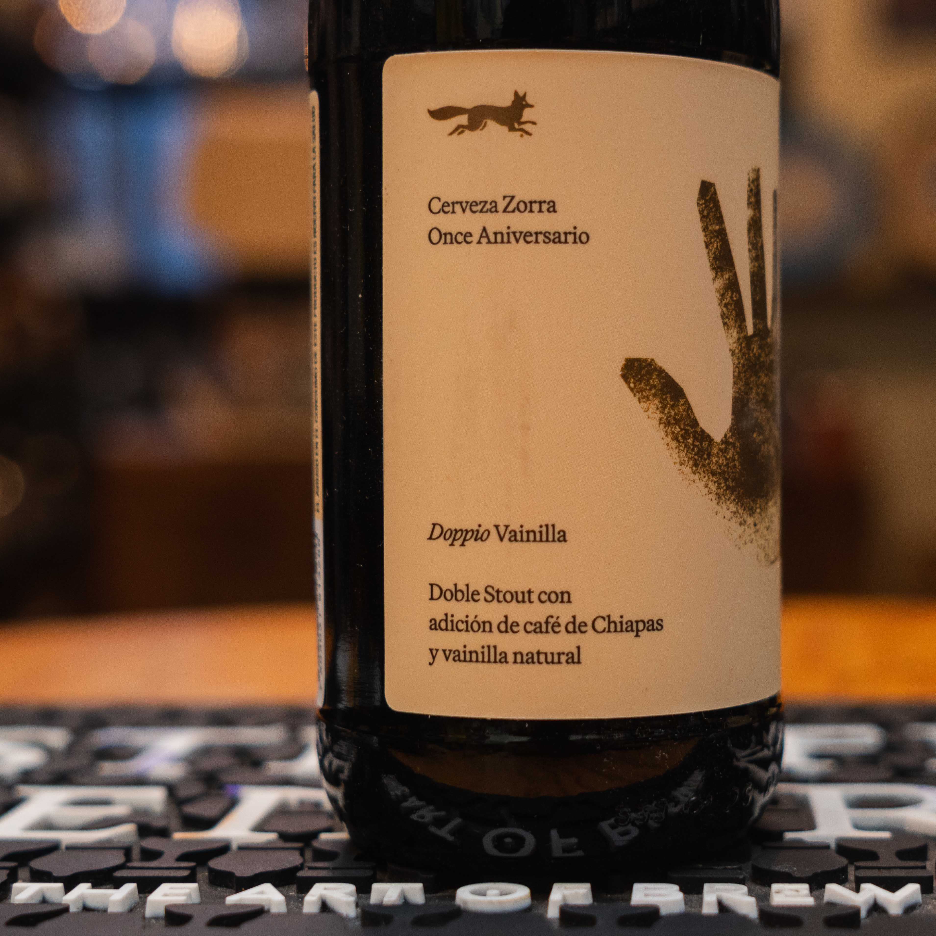 Zorra - Once Aniversario Doppio Vainilla- BruselasBeer